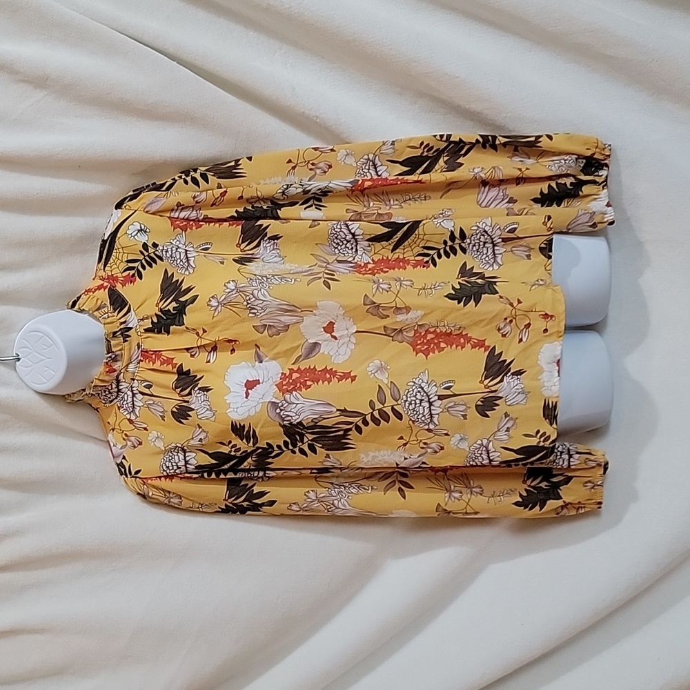 Mock Neck Blouse